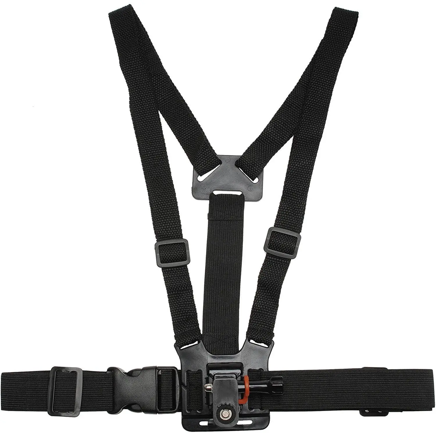 Vivitar Adjustable Chest Strap Mount (VIV-APM-7602) for GoPro, Wearable Action Cameras, and Camcorders, Camcorder, Wearable Action Camera, Hiking