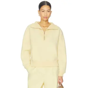 Varley Jaylin Half Zip Fleece in Reed Yellow