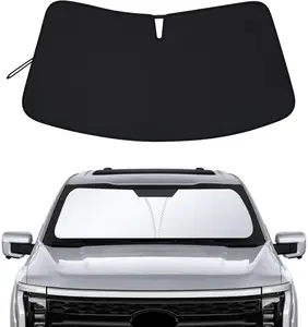 Windshield Sun Shade for Ford F150 2021-2025, Custom Fit Foldable Front Window Sunshade Sun Visor Protector, Block UV Rays Keep Your  Cooler