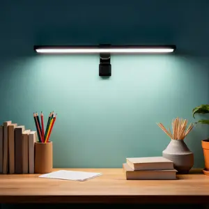 Portable LED Eye-Protection Desk Lamp - Home Decor Lighting with Wall-Mount, Adjustable Gooseneck, 90° Flexible Head Rotation, USB Charging Port, Adjustable Lights for Bedroom Studying, Reading