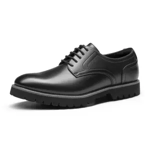 Bruno Marc Men's Plain-Toe Oxford Dress Shoes