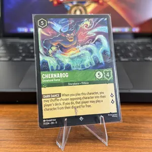 Lorcana CHERNABOG Unnatural Force SUPER RARE