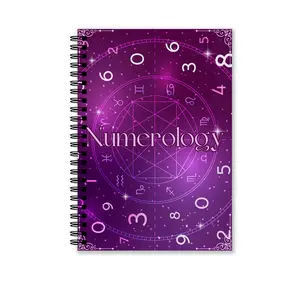 New Bestseller Numerology Notebook A5 Spiral Coil Journal Planner, Foreign Trade Plan Book, Ideal for Organization and Planning