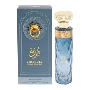 Grazzia Valley of Bloom Eau De Parfum Vaporisateur Natural Spray for Men and Women 100Ml 3.4fl.oz.