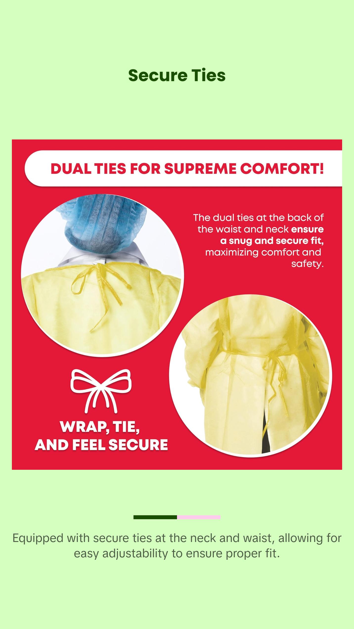 Isolation Gown, Yellow