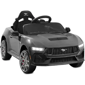 Best Choice Products Kids 12V Electric Ride-On Car Officially Licensed Ford Mustang w/ Remote, LED Lights