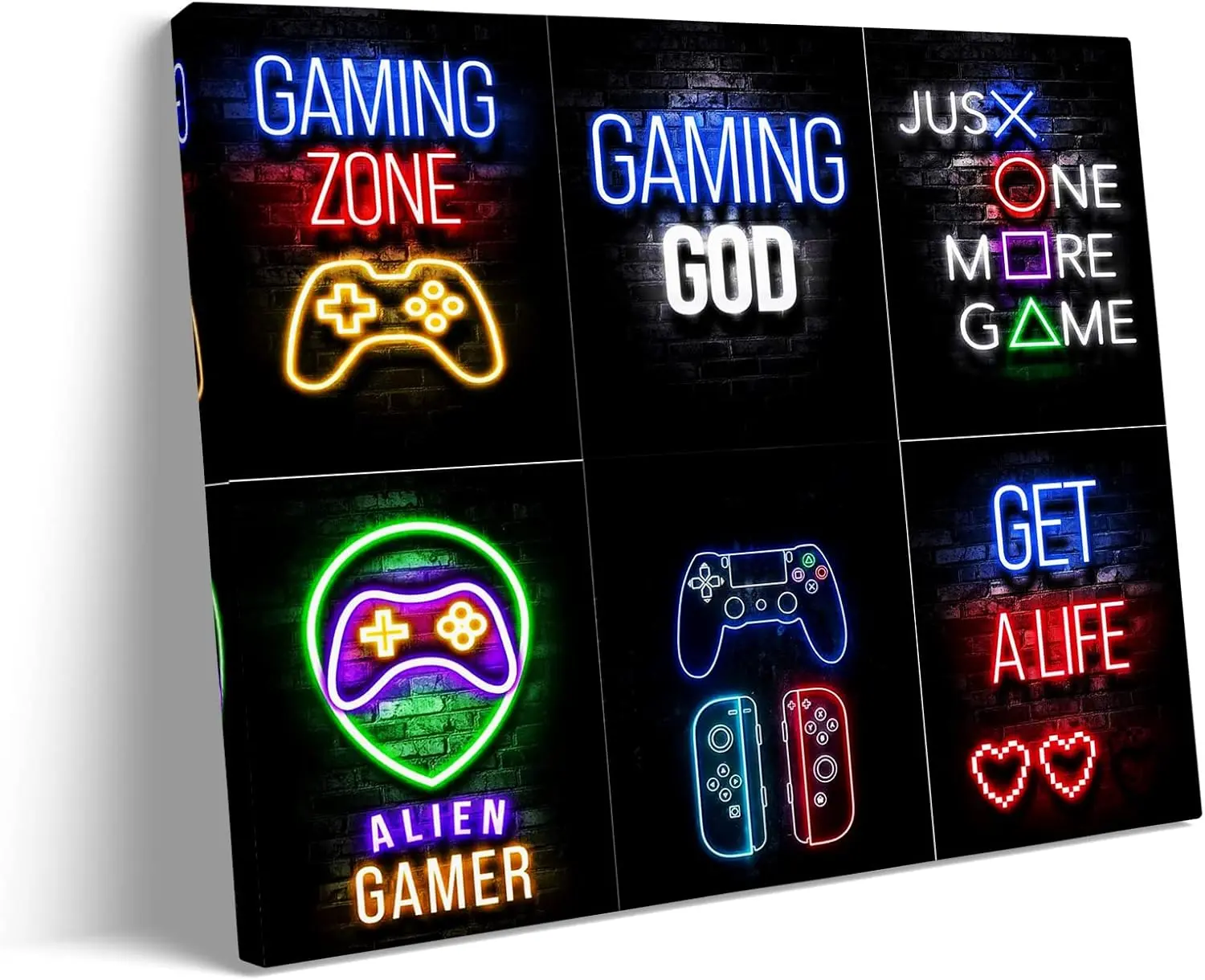 Gamer Room Décor Posters For Boys Room Gaming Room Décor, Fashion Video Game Wall Art Décor, Gaming Posters For Gamer Room Décor, Gaming Room Décor For Boys Game Room Décor