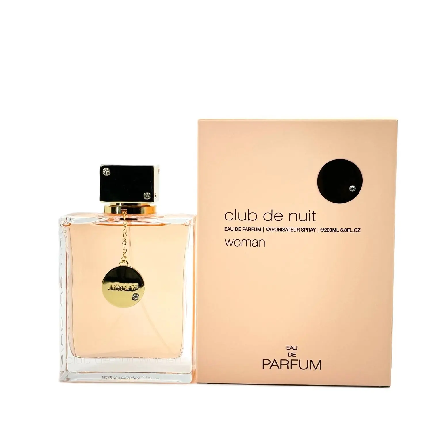 Armaf Club De Nuit Woman Eau de Parfum Spray, Aromatic Woody Floral Fragrance for Women with Spicy Rose, Vanilla & Patchouli, Single Item, 6.8 fl oz, Women's Fragrance