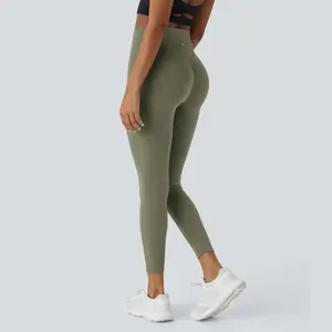 Halara UltraSculpt™ SoCinched High Waisted Scrunch Butt Lifting Tummy Control Side Pocket Shaping Training Leggings