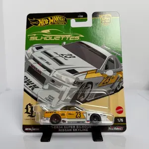 Hot Wheels Premium 2025 Silhouettes Nissan Skyline LB-ER34 Super Silhouette