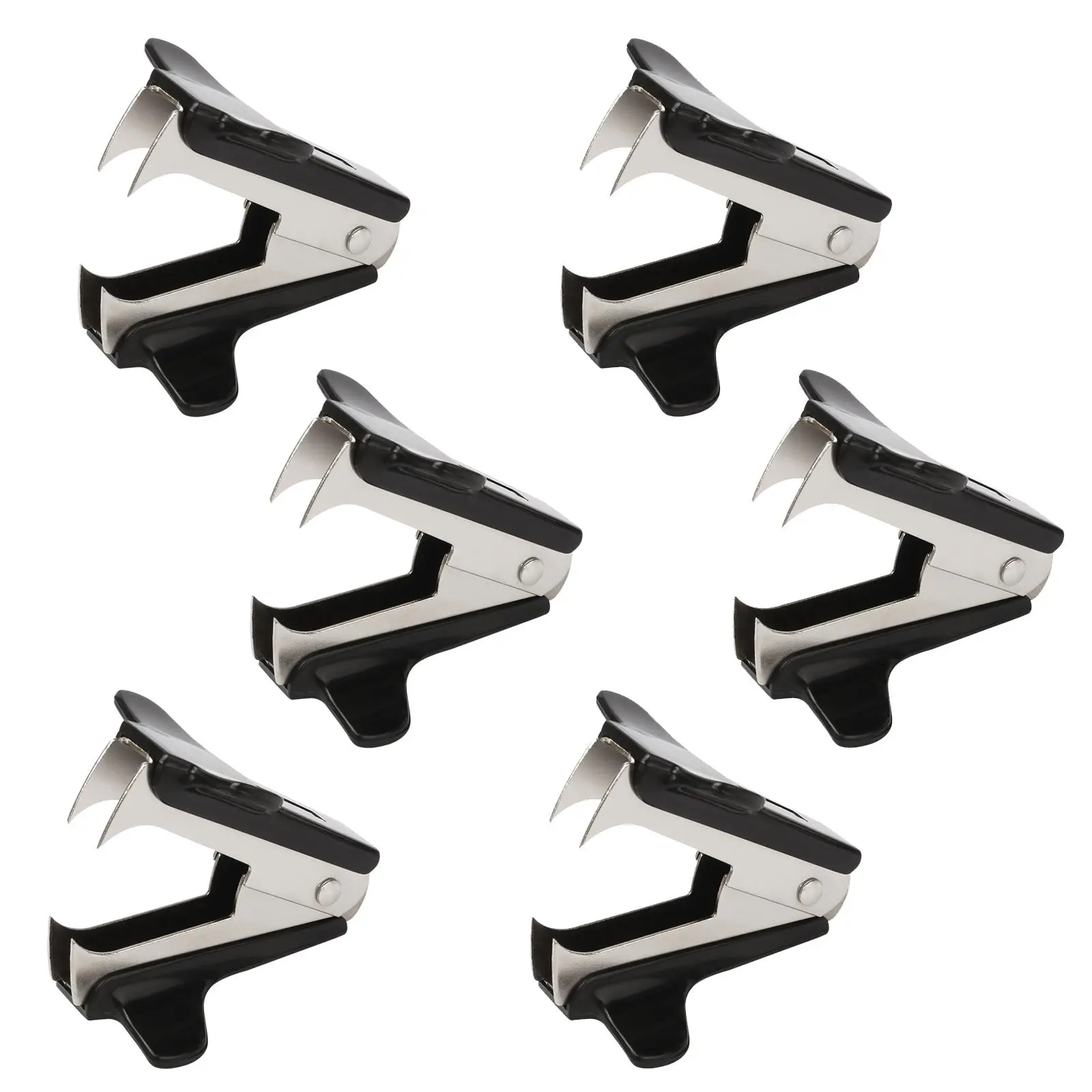 Staple Remover Tool, 3/6 Counts Portable Anti-slip Design Staple Remover, Efficient Binding Solution, Office Binding Supplies for School Office Home, Office Stationery