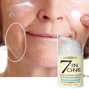 60g Seven-In-One Moisturizing Brightening Face Cream, Even Skin Tone, Instant Hydration, Smooth Fine Texture, Suitable for All Skin Types, Hyaluronic Acid