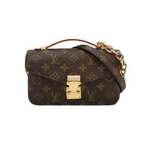 Pre-owned X057 Louis Vuitton Pochette Metis East West Monogram Chain 2way 26.06.03