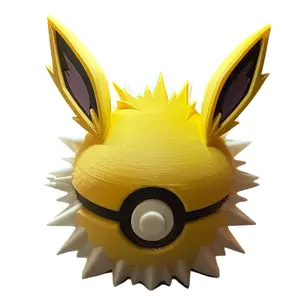 Jolteon - Inspired 3D Printed Poke Ball Collectible
