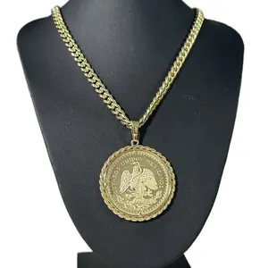 6mm Monaco Link Chain Gold Plated with Box Clasp and Centenary - Best Quality