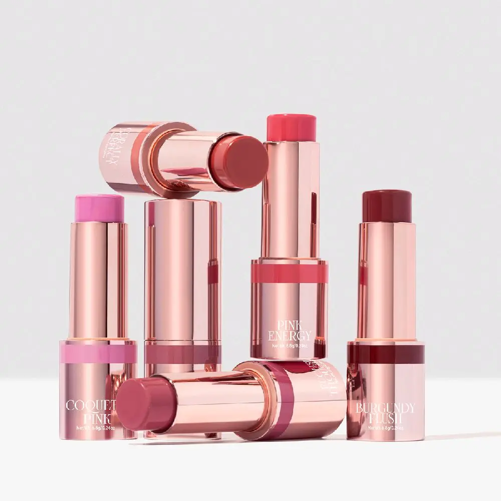 Beauty Creations Flawless Stay Creamy Buildable Blush Stick, Face Makeup with All-Day Wear & Glowing Finish, Coverage, Precision, Texture, Glowing Makeup, Bold, Ease