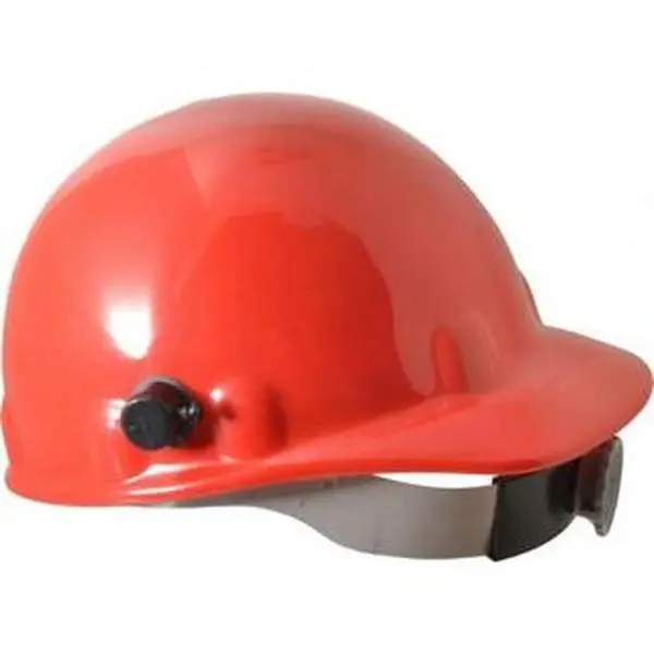 Honeywell Fibre-Metal Unisex Construction Work Hard Hat - ANSI Type I Class G, 8-Point Ratchet, Plastic, Red E2QRW15A000, Size 6-1/2 to 8