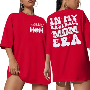 Baseball Mom Tshirt, Baseball Tshirt, Women Baseball Game Day Season Vacation Short Sleeves Tops, Gift for Women, for Mom, Mother's Day Gift