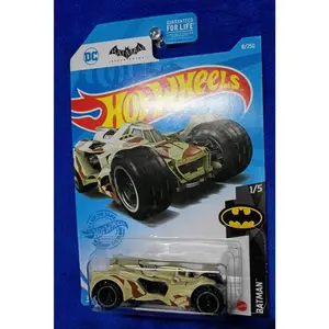 Batman Arkham Knight Batmobile Hot Wheels Die-Cast | Gold Camo Collector's Edition