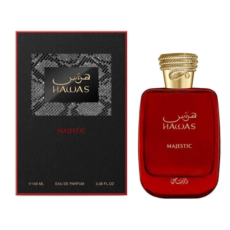 Rasasi Hawas Majestic Eau de Parfum Spray for Unisex 3.4 Ounce Rasasi Hawas Majestic Eau de Parfum Spray for Unisex 3.4 Ounce