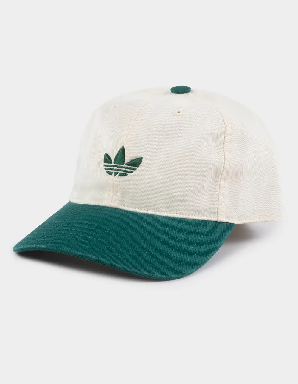 ADIDAS  Mens Originals Relaxed Trefoil Snapback Hat, Cream Combo