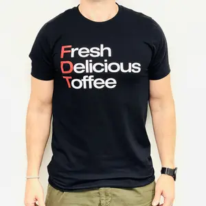 Dave's Sweet Tooth FDT Shirt "Fresh Delicious Toffee" Tees 100% Cotton Anti-MAGA Statement Tee "Grab em by the Pouch"