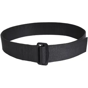Black Tactical Riggers Belt Heavy Duty Military Duty Belt with Metal Buckle 1.75"