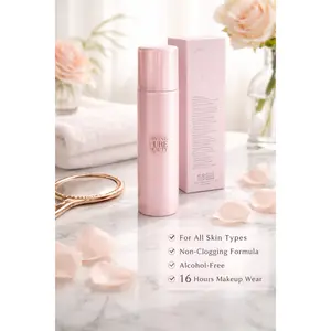 Divine Pure Beauty Makeup Fixing Spray - Single Item, Waterproof Setting Spray, Long-Lasting Locking Formula for All Skin Types