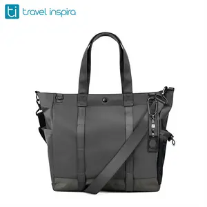travel inspira Laptop Tote Bag for Women/Men, Carry-On Work Bag with Adjustable Shoulder Strap, Water-Repellent Travel Duffle Bag with Reinforced Bottom for Work, Commuting, and Business, tote bag for school, work tote bag