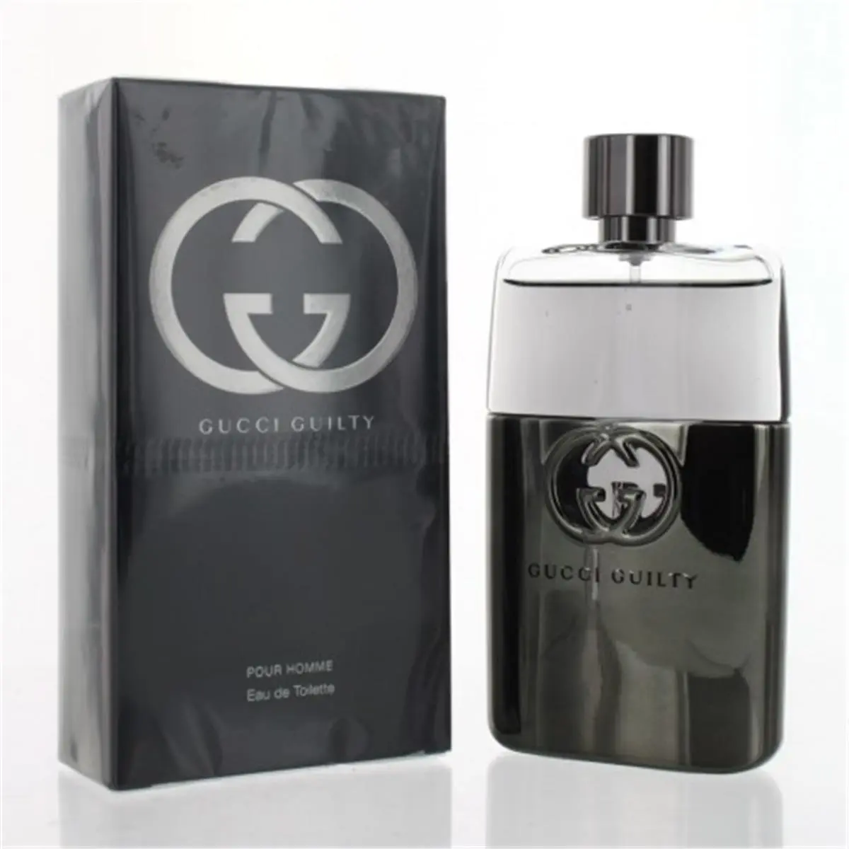 GUCCI Guilty Eau De Toilette for Men, Long-Lasting Refreshing Cologne Fragrance Spray for a Signature Scent, 3.0 oz