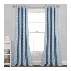 Lush Decor Seaside Starfish Blackout Window Panel