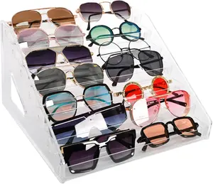Sunglasses Organizer - Clear Eyeglasses Display - Eyeglasses Storage - Essential Oils Holder