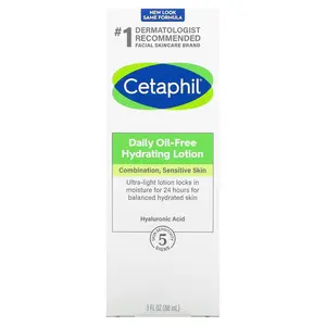 Cetaphil Daily Hydrating Lotion, Oil Free, All Skin Types, 3 fl oz (88 ml) Cetaphil Daily Hydrating Lotion, Oil Free, All Skin Types, 3 fl oz (88 ml)