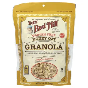 Bob's Red Mill Granola, Honey Oat, Gluten Free , 12 oz (340 g)