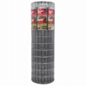 14G 4 x 100 ft. Mesh Galvanized Welded Wire, Flexible, 4Ft Width, Outdoor