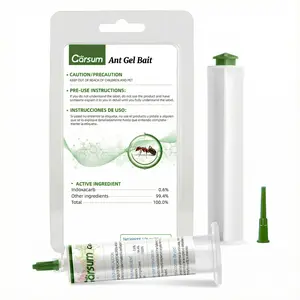 Garsum Ant Gel Bait Ready-to-Use 30g Indoor & Outdoor Ant Control Solution 1 Tube for Effective Infestation Management