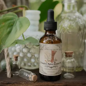 Pumpkin Spice Castor Oil for Castor Oil Hot Packs | Detox Body Care