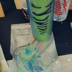 Fishing Lure Tumbler W/ Bass Fish Freshie