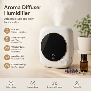 This is a smart aromatherapy machine with an ultra-long battery life and automatic fragrance diffusion function, designed specifically for essential oils