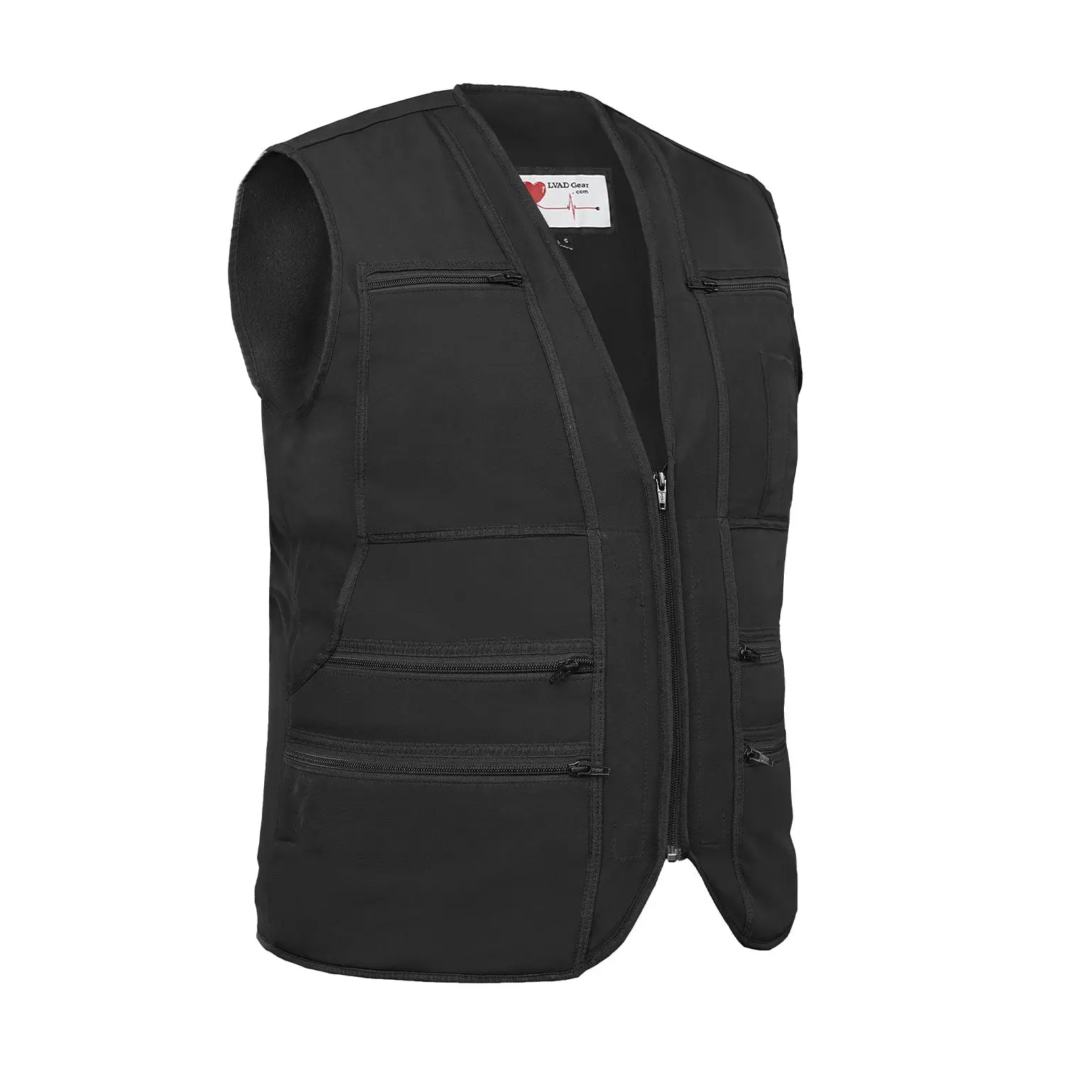 LVAD GEAR Men’s HeartMate Textile Vest - Black