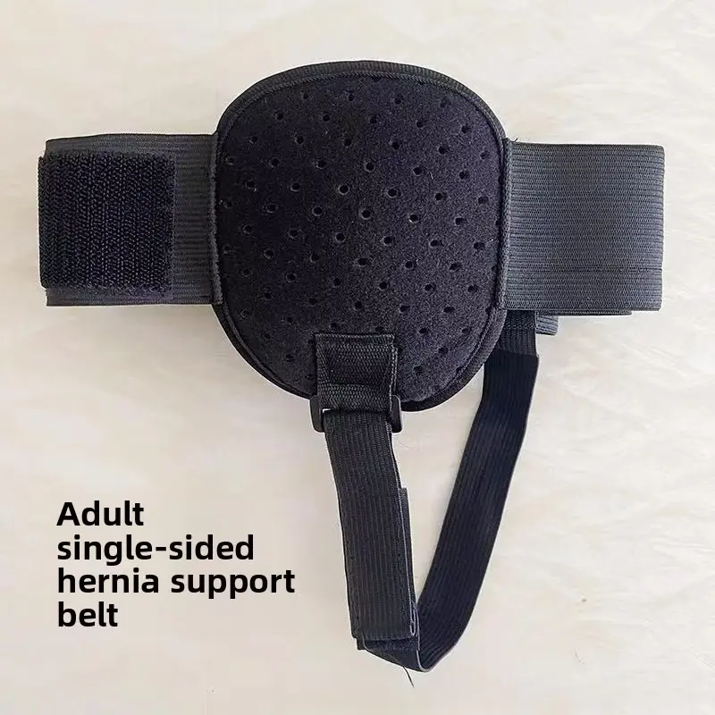 Men's Adjustable Hernia Belt - Breathable Underwear-Style Padded Truss, Secure Non-Slip Strap, Healthcare Support, Clinically Informed Ergonomic Waist Wrap, Hypoallergenic Discreet Adult Binding Solution (Fitness Weight Training Accessory)