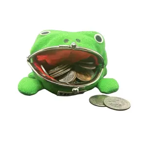 Naruto Frog Wallet - Simple Design, Compact Size, Ideal for Everyday Use, Vibrant Green Color, Features Anime Character Details