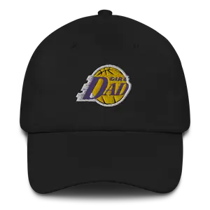 Girl Dad Hat - LA Hat, Los Angeles Hat | Lakers Gifts for Men, Kobe Hat, GOAT - Adjustable Hat, Cotton Baseball Cap, Unisex Trucker Hat