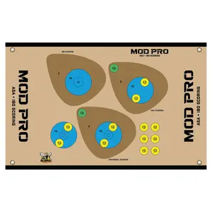 Morrell Yellow Jacket MOD Pro ASA and IBO Shooting Bullseyes w/Universal Scoring