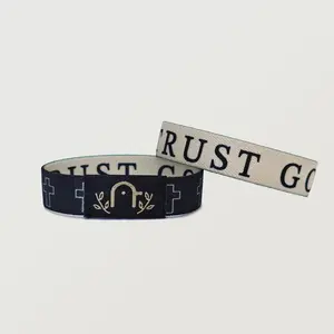 NFC Daily Bible Verse Bracelet Motivation Bracelet Unisex Faith Wristband Inspirational Prayer Accessory Motivational Quote Jewelry Accessories bracelets gift for Mother's day for mom for women (1PACK) cuban
