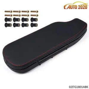 Leather Center Flip Open Console Armrest Switch Fit For 13+ Scion FRS Subaru BR Upgraded Version