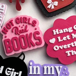 Grippits - The Stylish PopSocket Alternative for a Better Grip & Stand Acrylic Resin or PLA Phone Mount with Trendy Designs for Smartphones & Cases