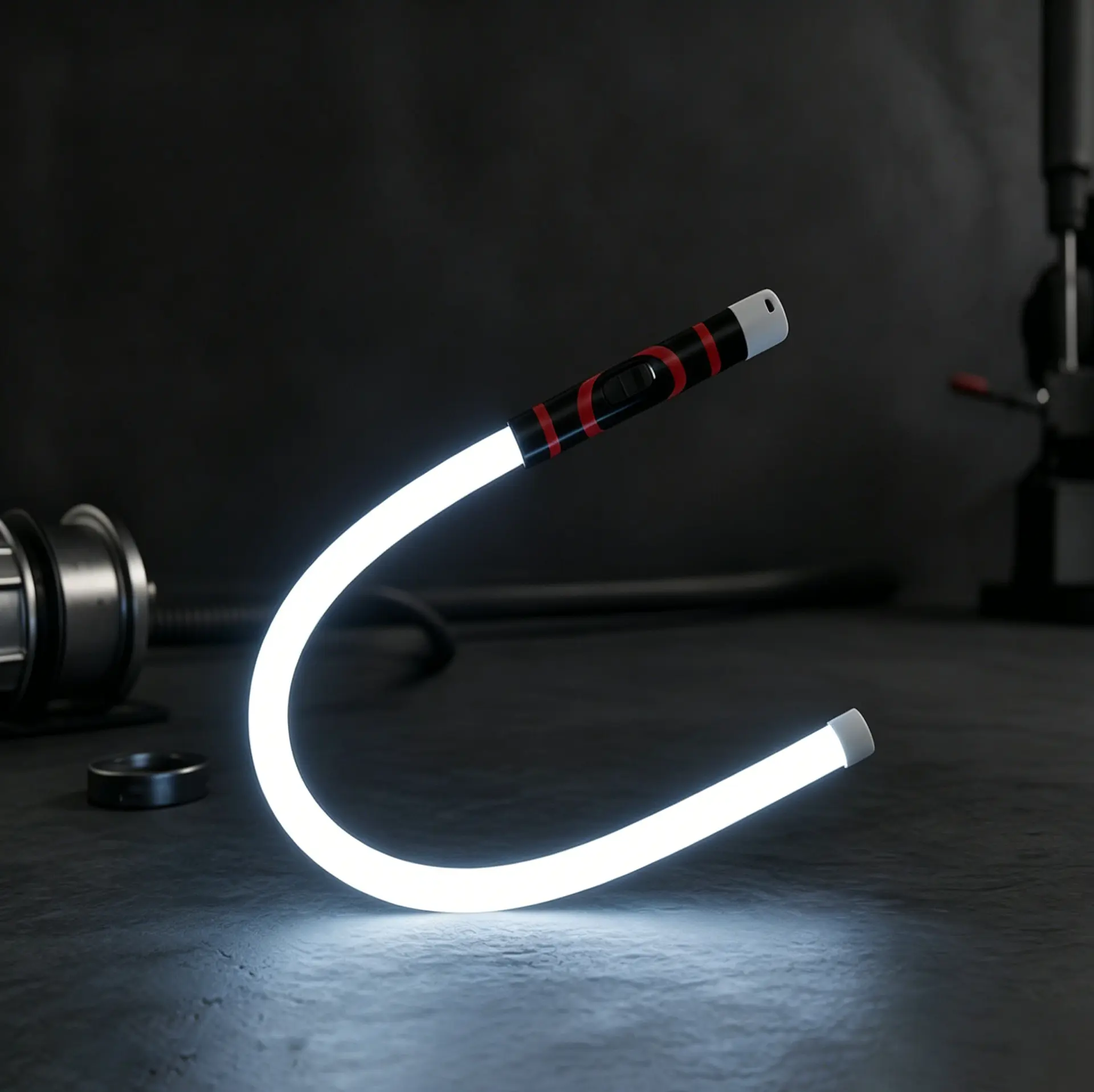 29-Inch Rechargeable Flexible LED Flashlight Stick, Bendable Mechanic Lamp with 3 Lighting Modes, High-Output Illumination for Engine Bays, Garage Workstations, Narrow Spaces, Father's Day Gift Item (7-Hour Runtime)