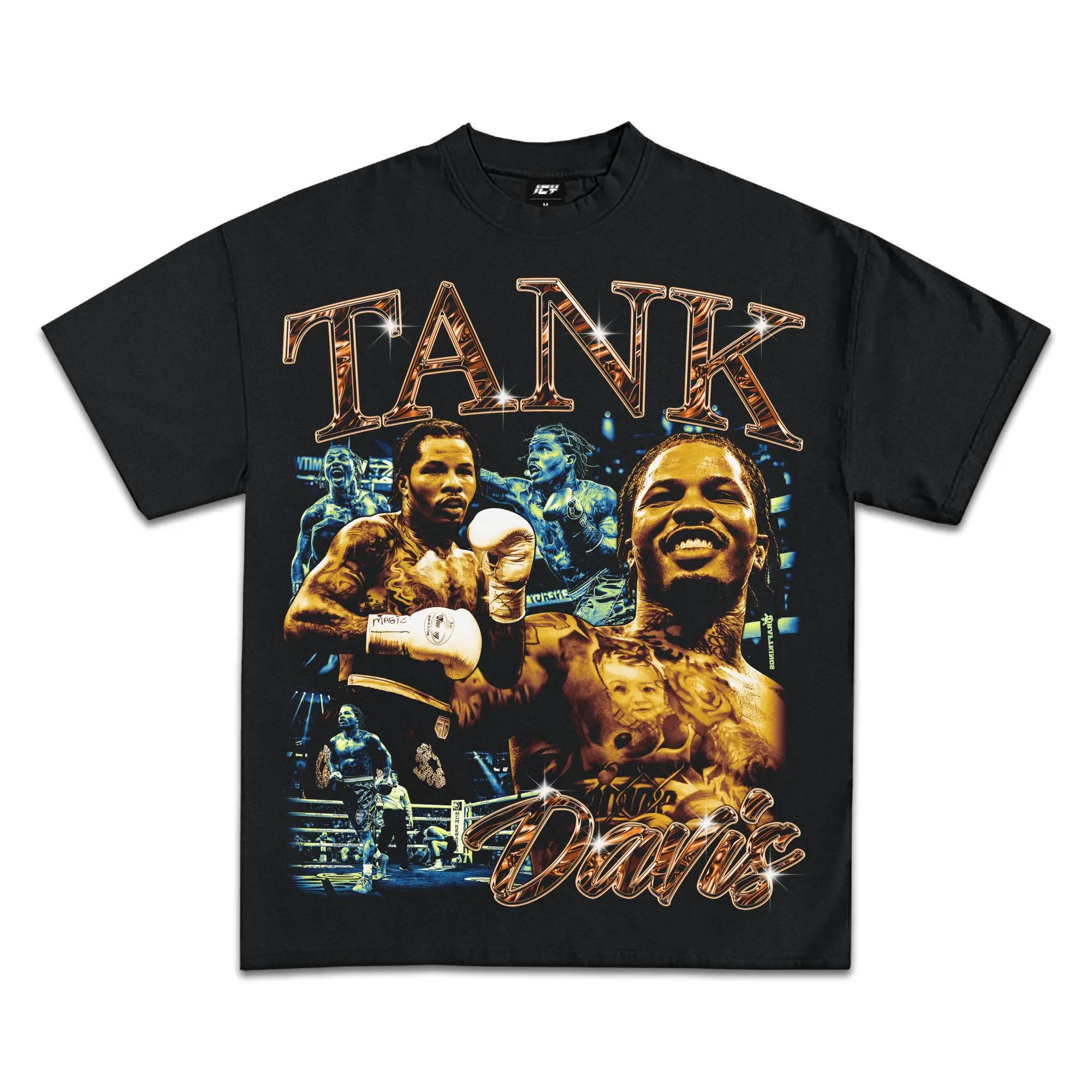 Gervonta "Tank" Davis Graphic T-Shirt, Crewneck Cotton Made In USA