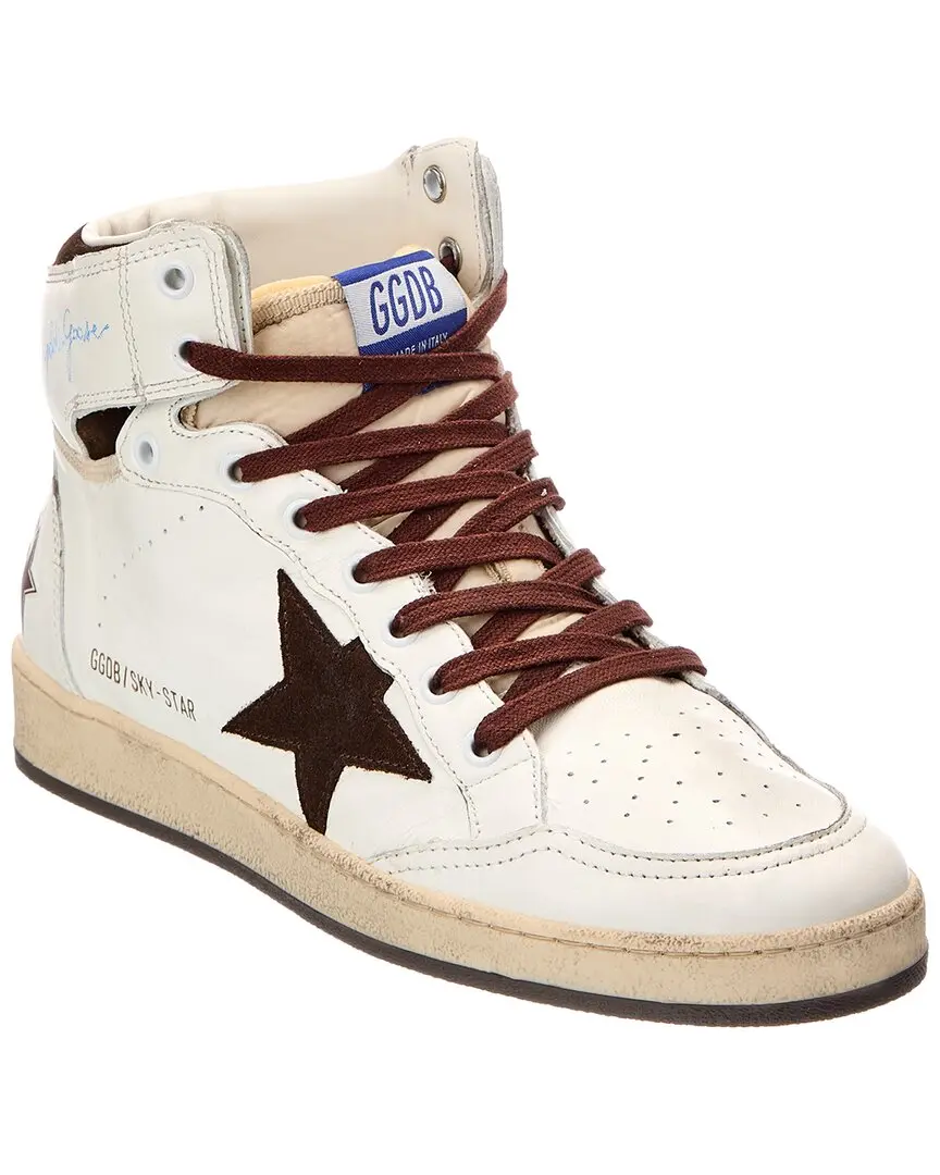 Golden Goose Leather High-Top Sneaker Golden Goose Leather High-Top Sneaker